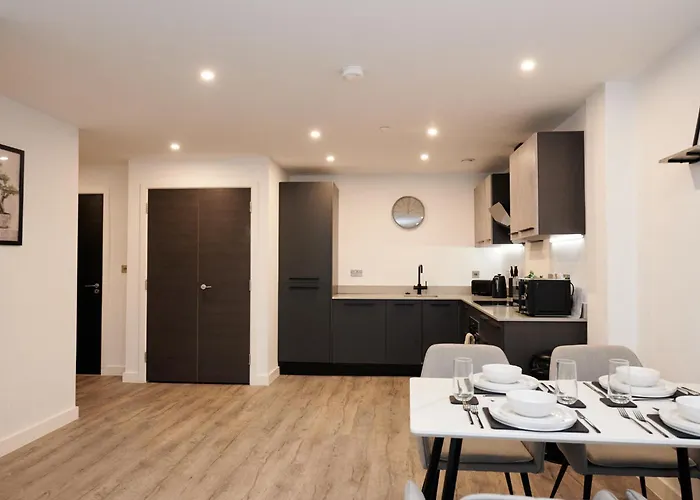 Centre - Free Parking & Gym Appartement